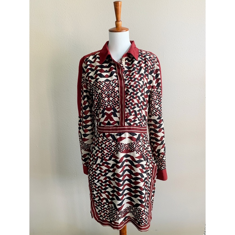 Red Print dress. included in 2 for $25 bundle